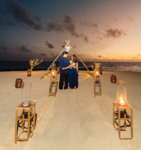 proposal in maldives